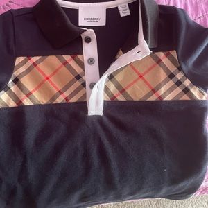 Infant Burberry polo